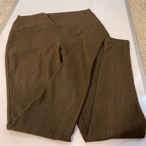 Agnes & Dora knit jegging in olive brown